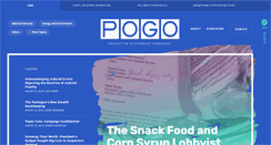 Desktop Screenshot of pogo.org
